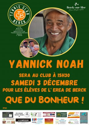Yannick NOAH à Berck-sur-Mer