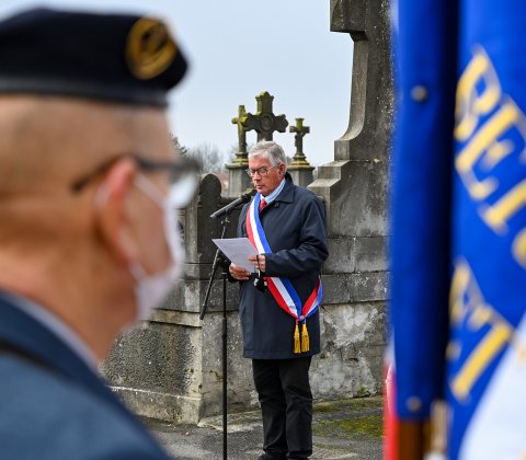 A Berck-sur-Mer, la cérémonie du 11 novembre s’est déroulée dans un contexte de crise sanitaire.