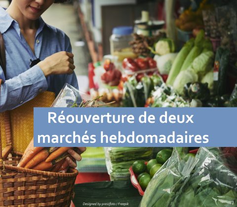 Information : réouverture de deux marchés hebdomadaires à Berck-sur-Mer