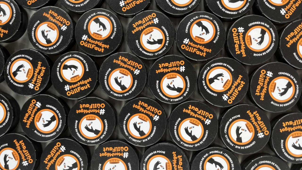 alcome cendrier de poche