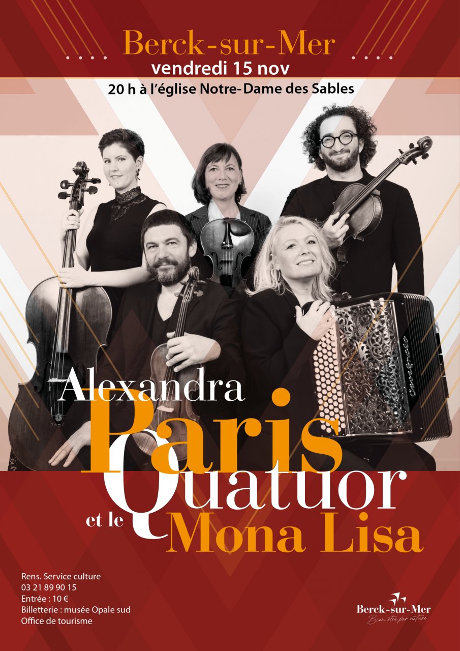 Alexandra Paris et le quatuor Mona Lisa