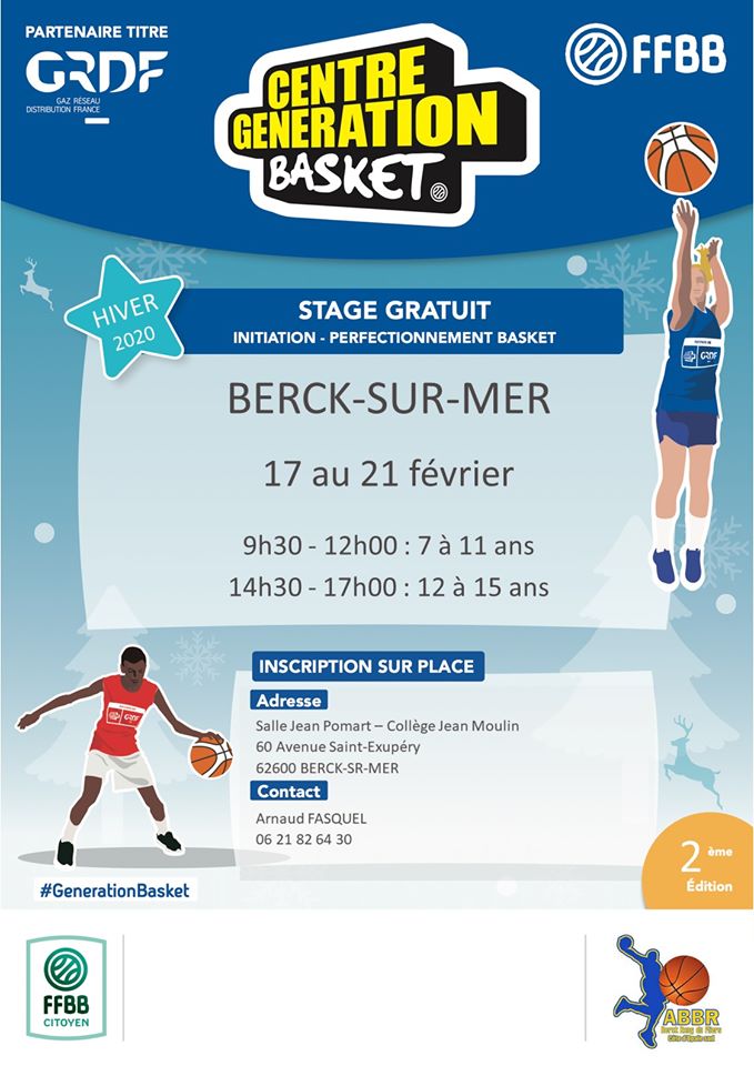 Centre Génération Basket Affiche